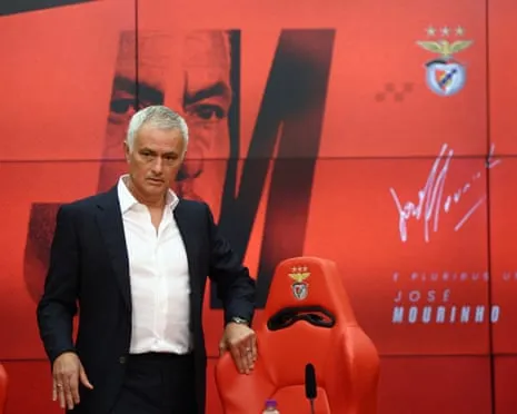 Mourinho Named as Benfica's New Coach Until 2027