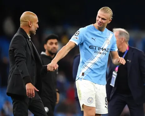 Haaland Enters Elite Champions League Half-Century Club, Hailed by Pep as Ronaldo and Lionel Messi's Fellow Monster