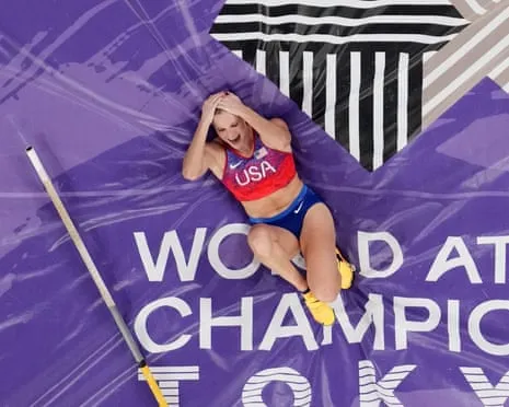 Katie Moon wins third world vaulting gold in thrilling Japanese competition