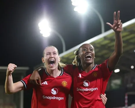 E. Terland Hat-Trick Sends Manchester United Into Women's Champions League Group Stage
