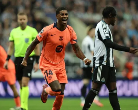 Rashford's Double Silences Newcastle's Party and Secures Barcelona's Victory