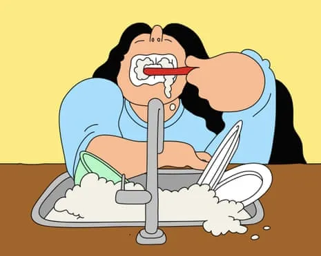 Ought Our Housemate Stop Brushing Her Teeth at the Kitchen Sink?