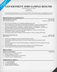 Resume Writing For Government Jobs